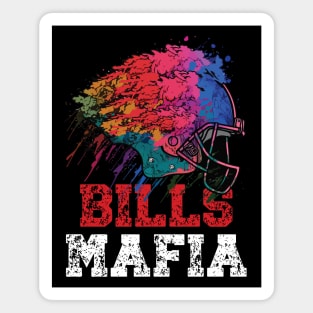 Bills Mafia Helmet Magnet